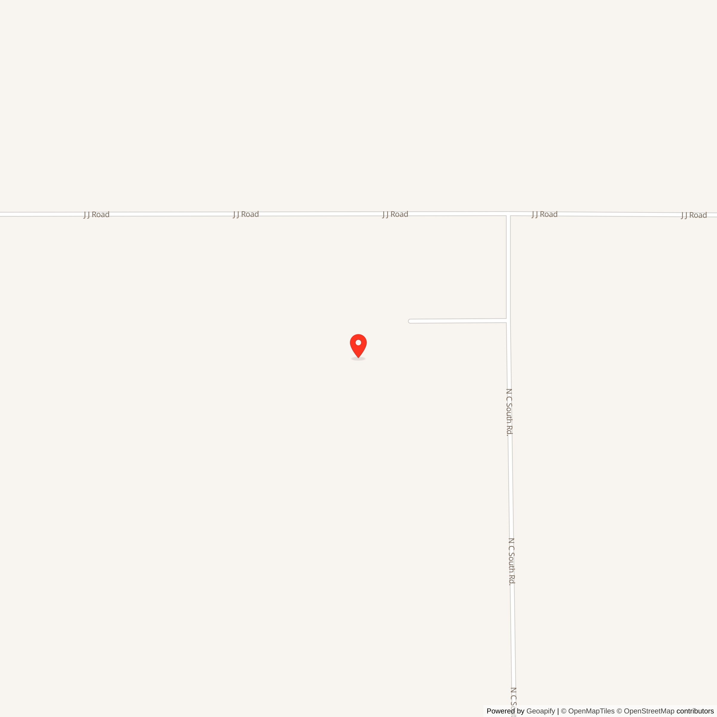 Map Showing Street Level location of Launch Facility R-08, Wyoming