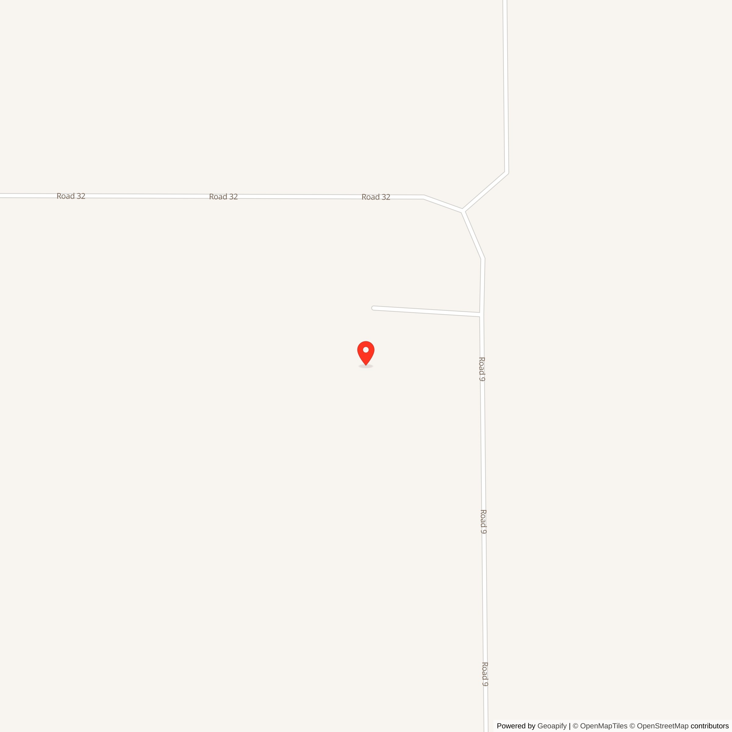 Map Showing Street Level location of Launch Facility R-11, Wyoming