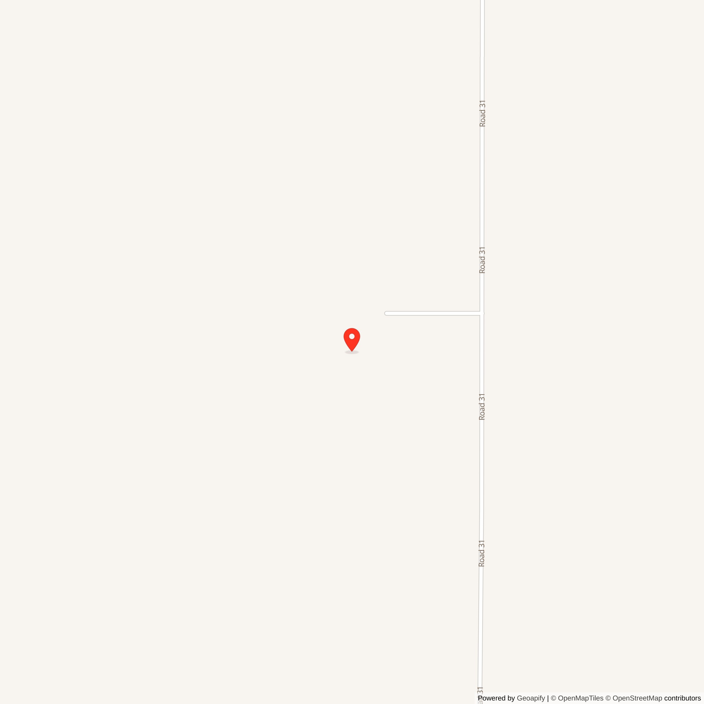 Map Showing Street Level location of Minuteman Launch Facility S-09, Wyoming