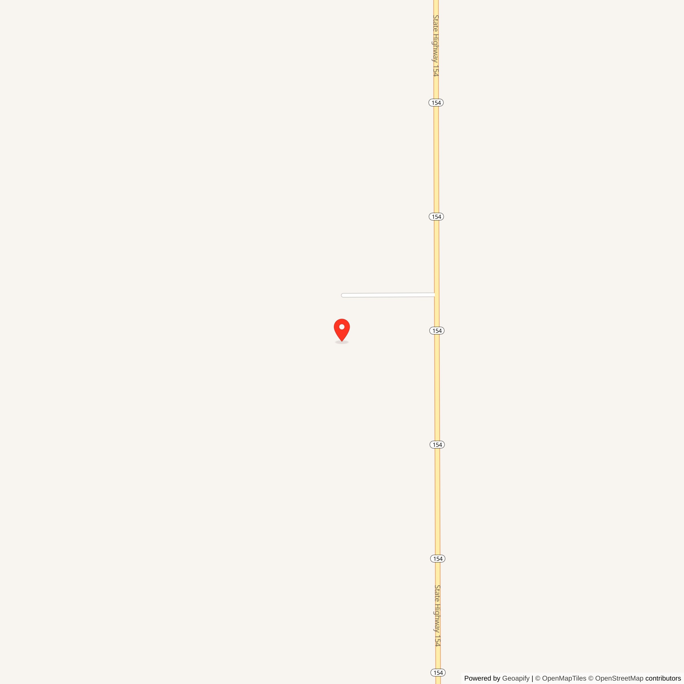 Map Showing Street Level location of Minuteman Launch Facility S-11, Wyoming