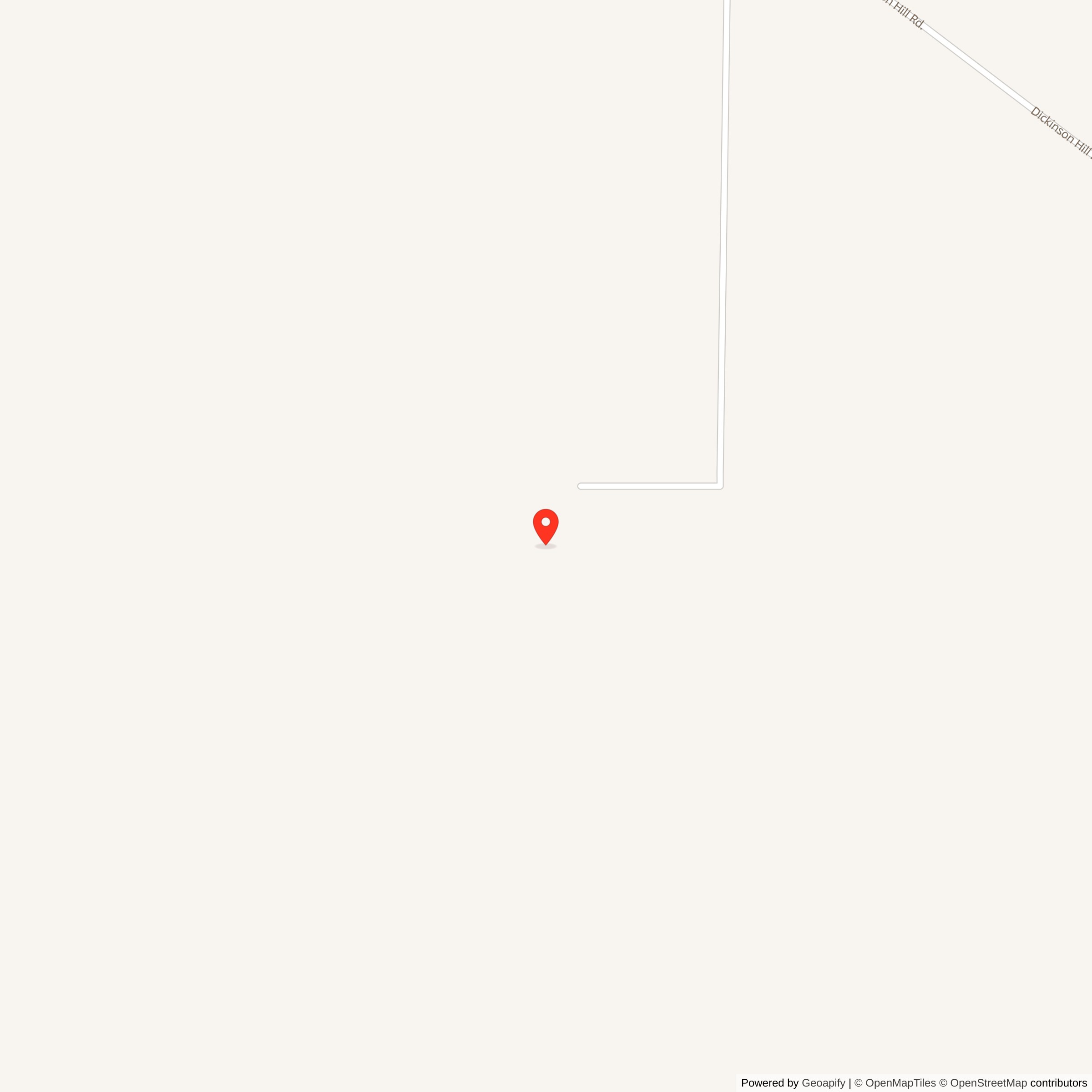 Map Showing Street Level location of Minuteman Launch Facility T-04, Wyoming