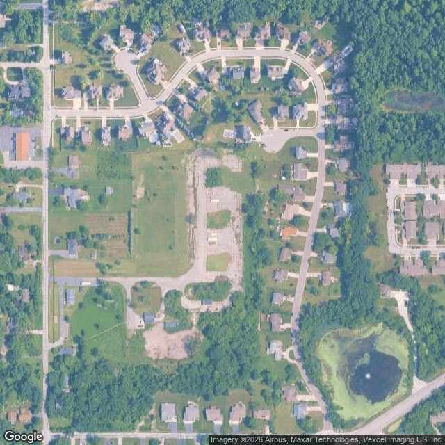 Current Google Satellite Image of Nike Missile Base C-32, Indiana