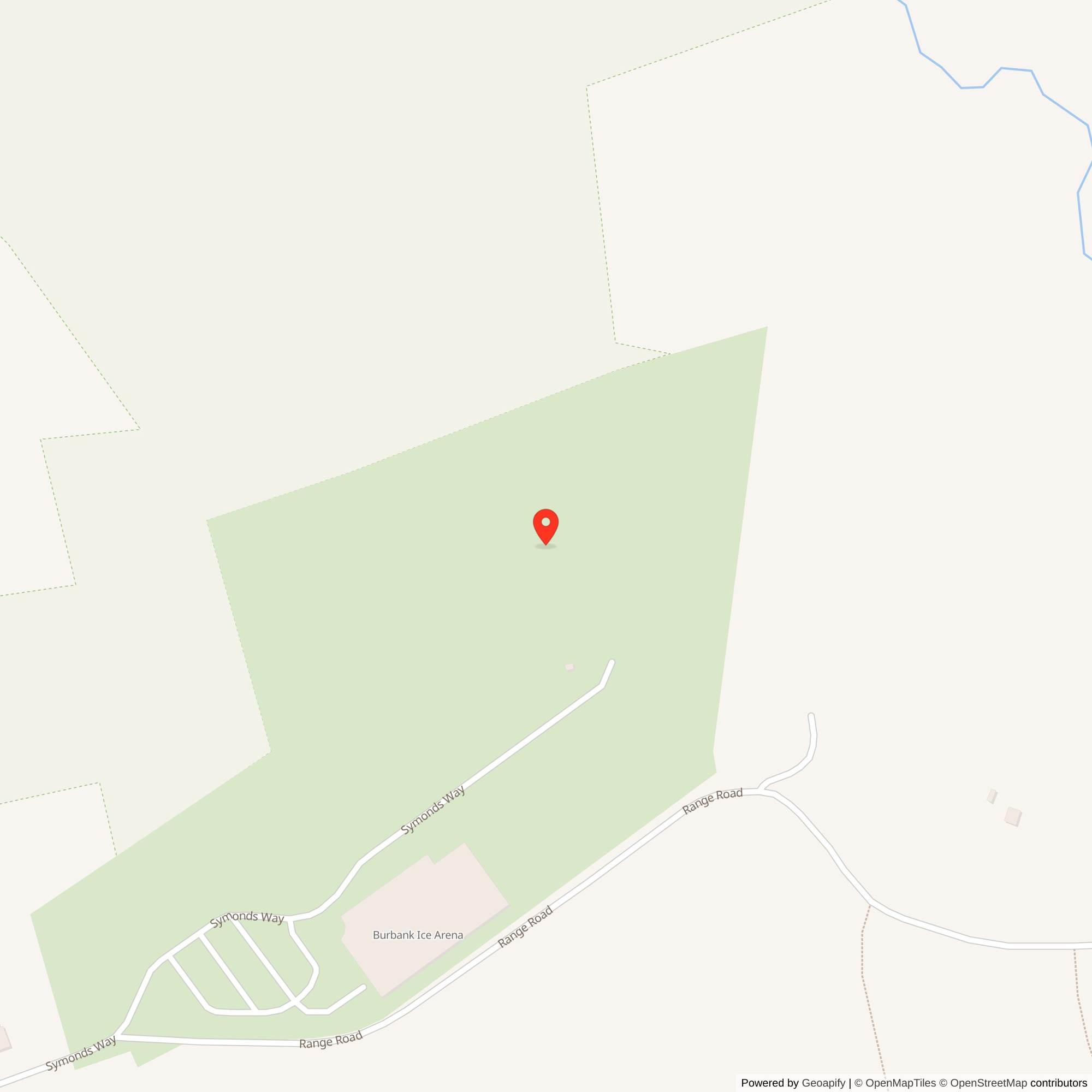 Map showing location of Nike Site B-03L, Massachusetts