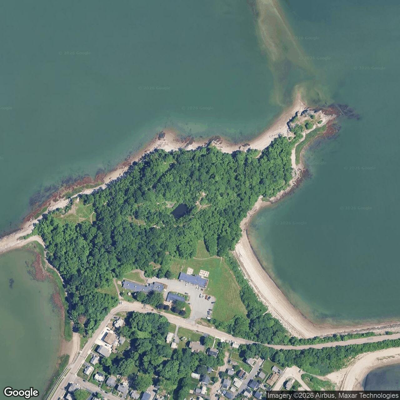 Current Google Satellite Image of Nike Site B-37C, Massachusetts