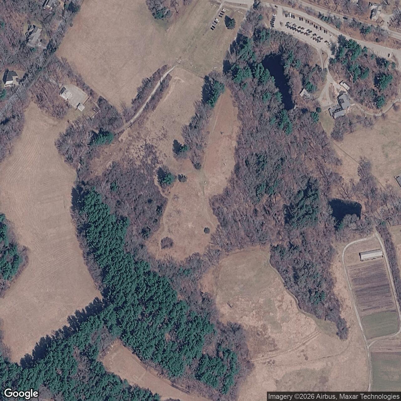 Current Google Satellite Image of Nike Site B-73C, Massachusetts