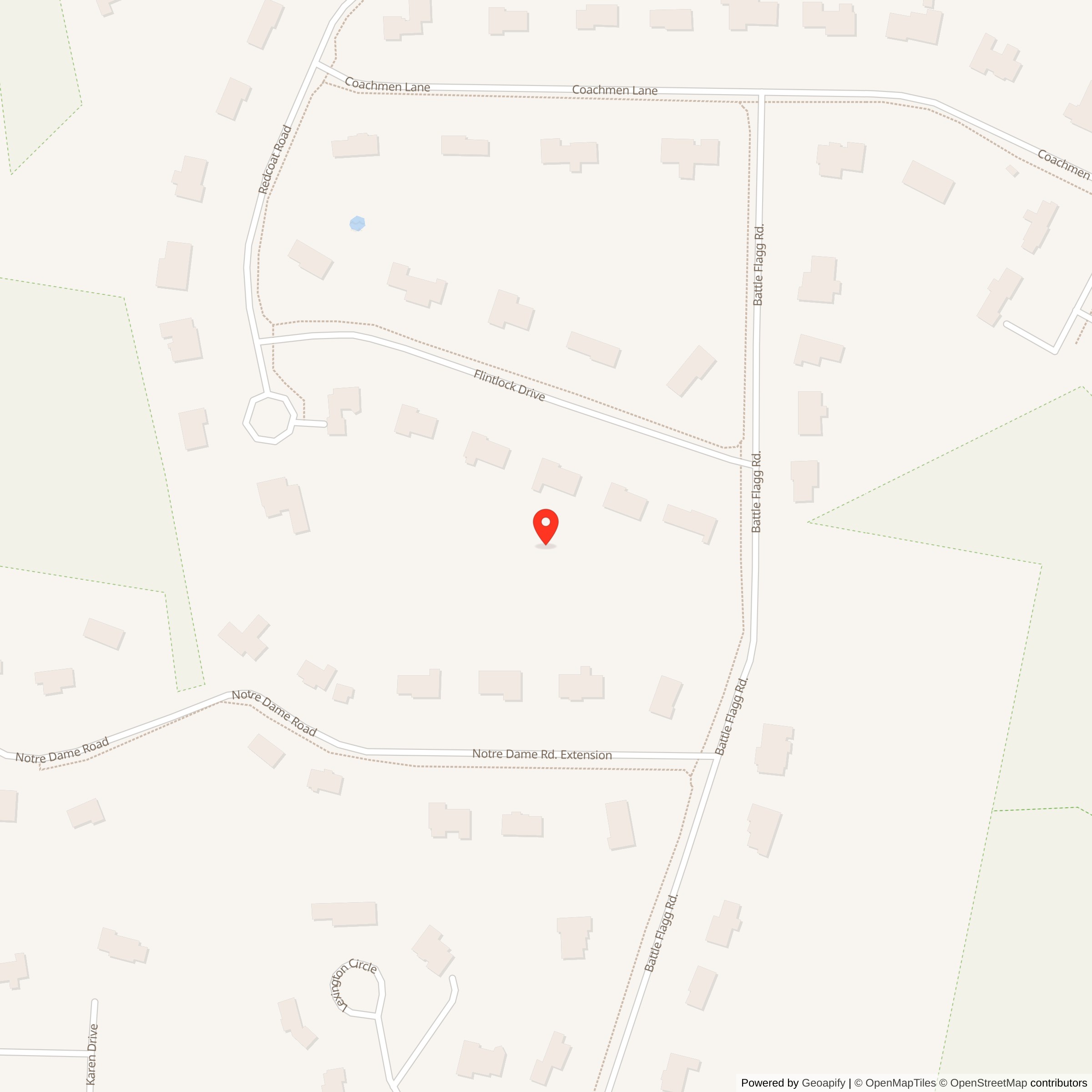 Map showing location of Nike Site B-85C, Massachusetts