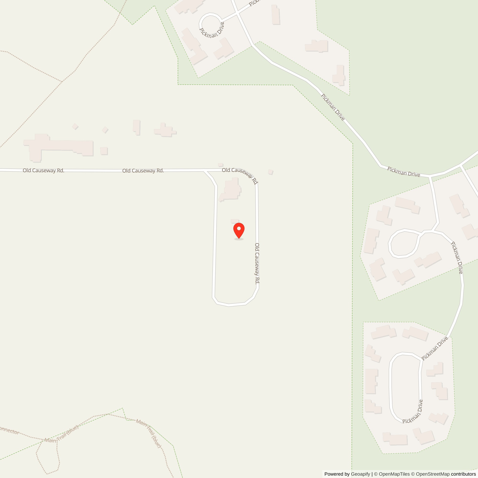 Map showing location of Nike Site B-85L, Massachusetts
