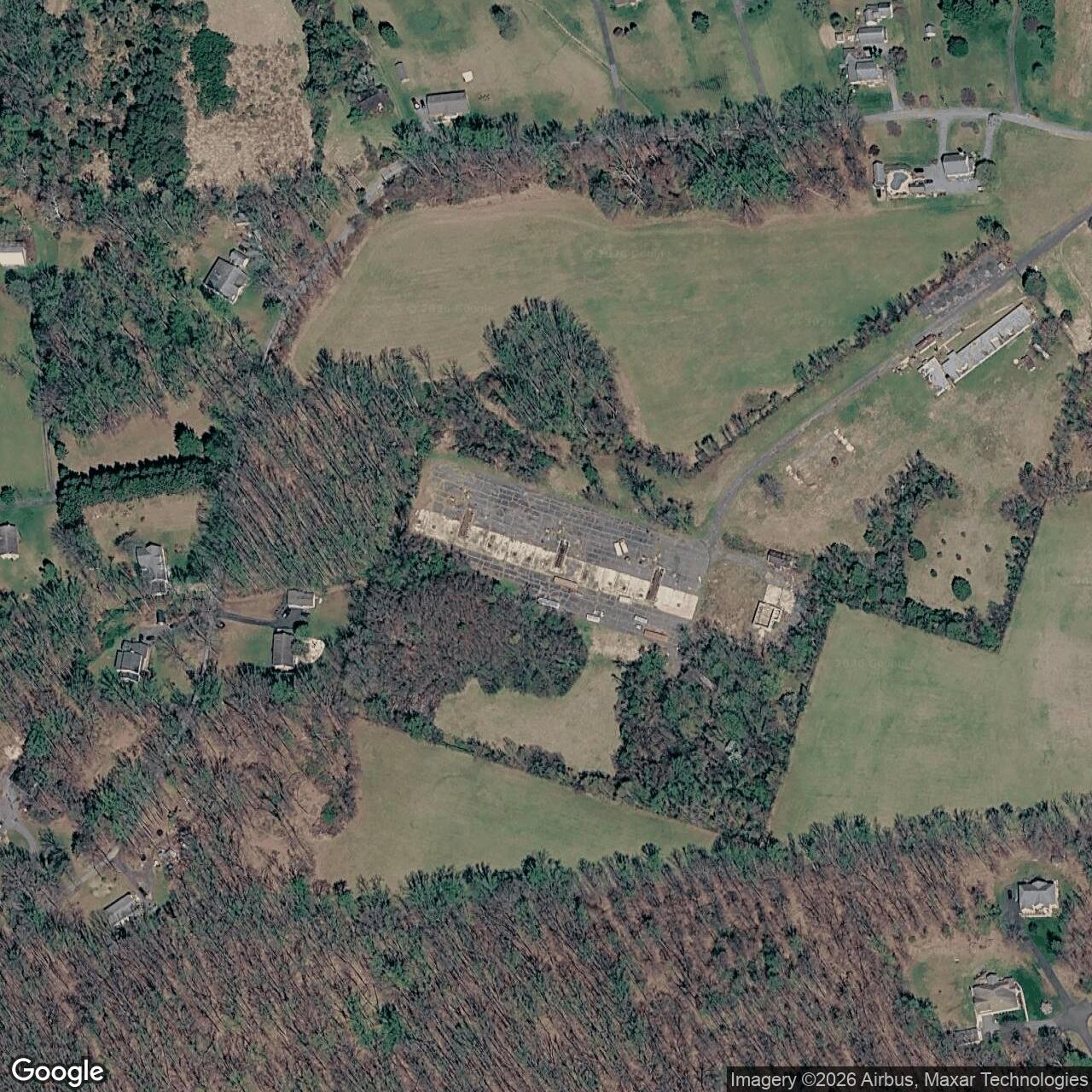 Current Google Satellite Image of Nike Site BA-09L, Maryland