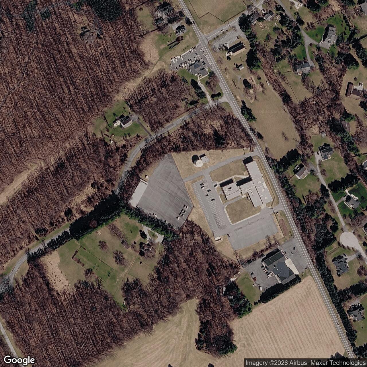 Current Google Satellite Image of Nike Site BA-92C, Maryland