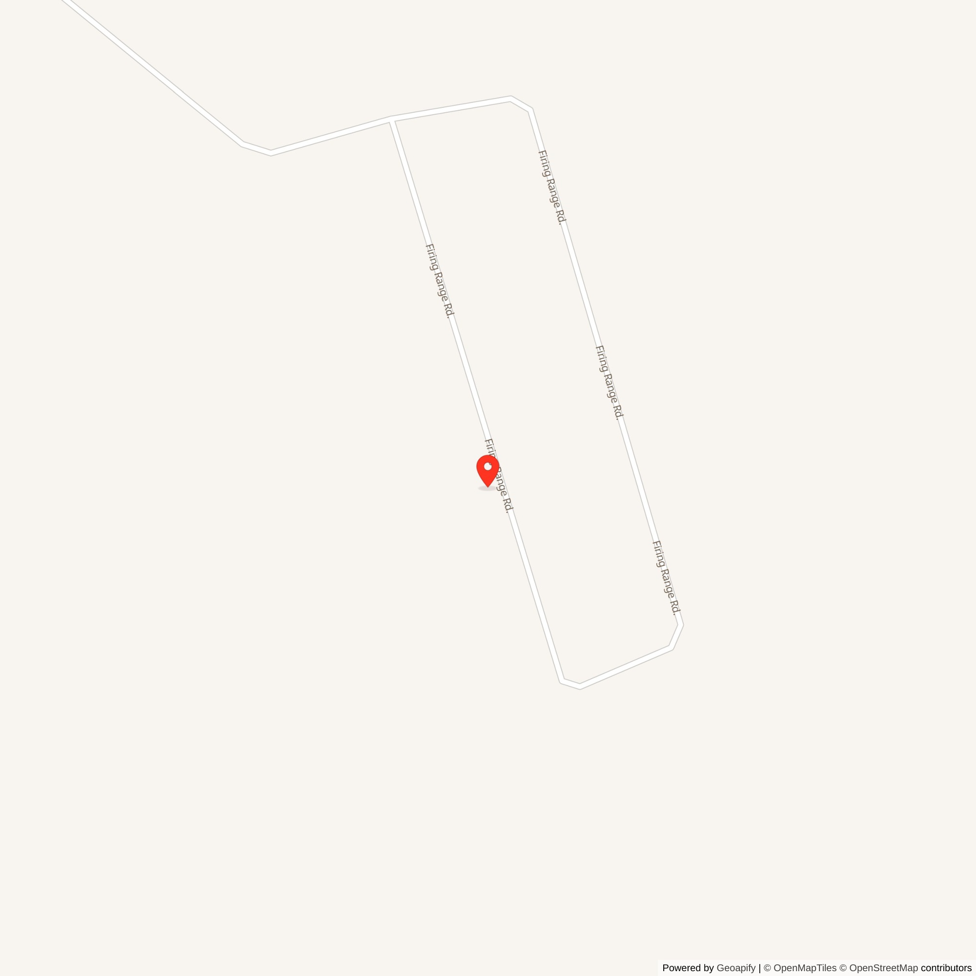 Map showing location of Nike Site BD-10L, Louisiana