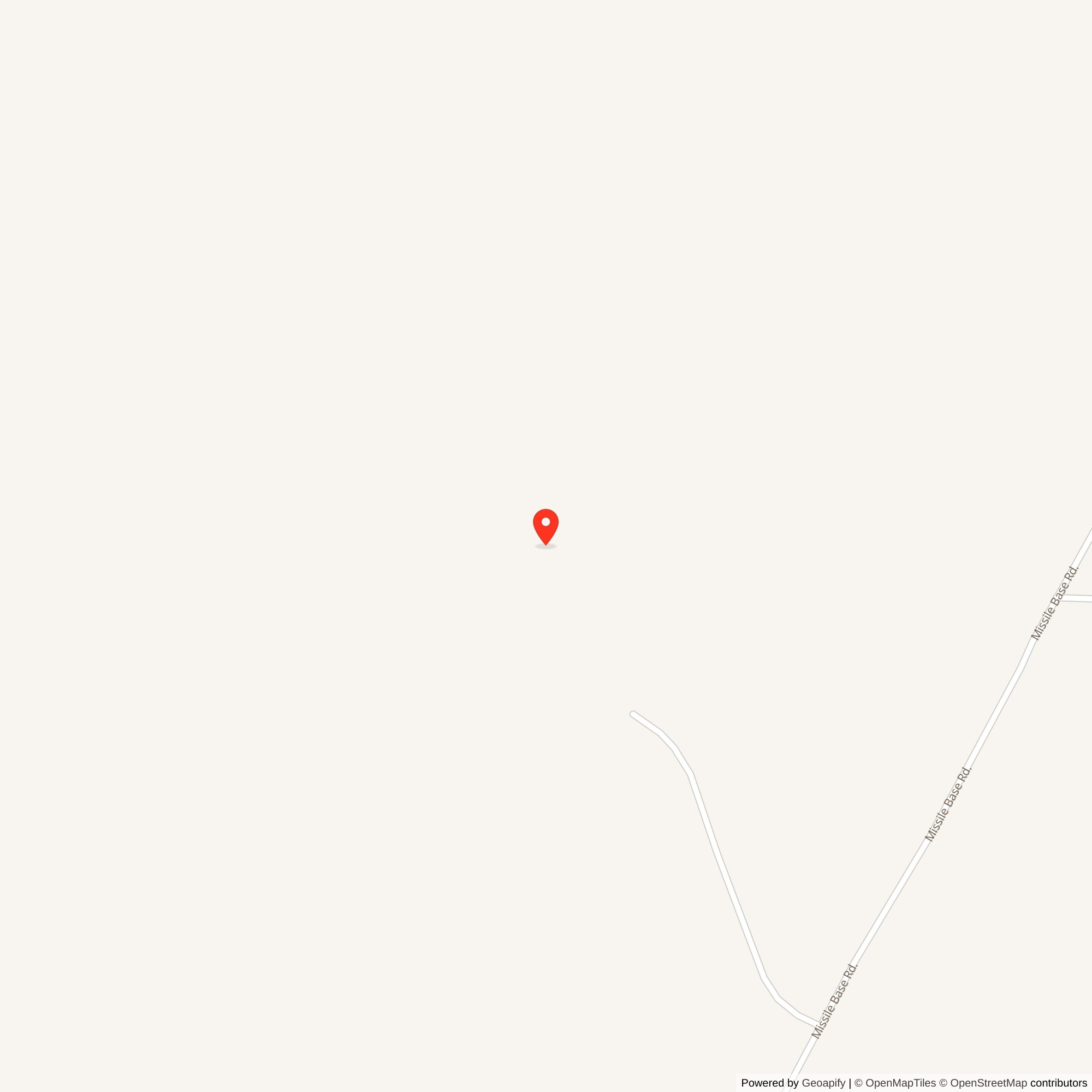 Map showing location of Nike Site BD-50C, Louisiana