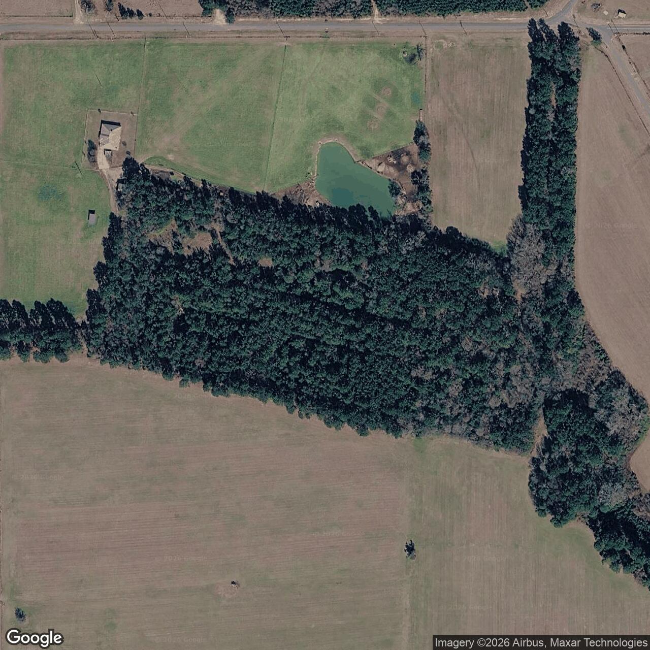 Current Google Satellite Image of Nike Site BD-50L, Louisiana