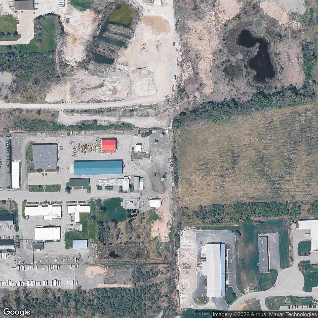 Current Google Satellite Image of Nike Site BU-18 IFC, New York