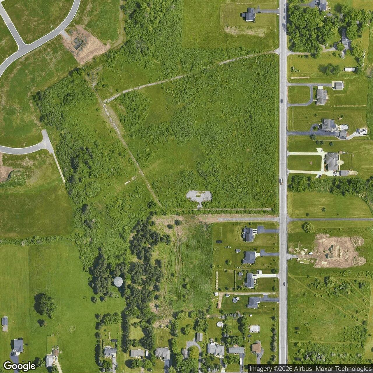 Current Google Satellite Image of Nike Site BU-34 IFC #1, New York