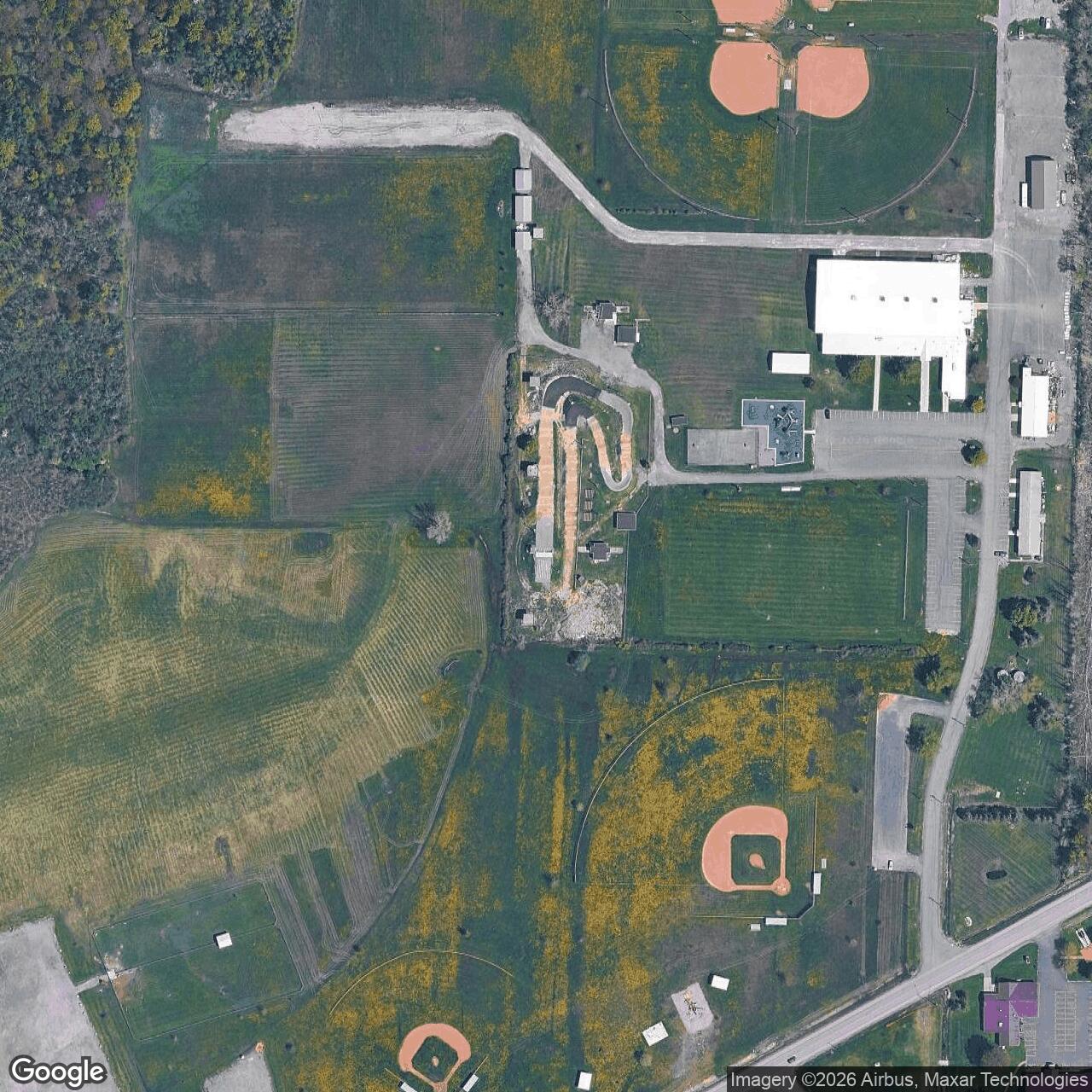 Current Google Satellite Image of Nike Site BU-52 IFC #2, New York