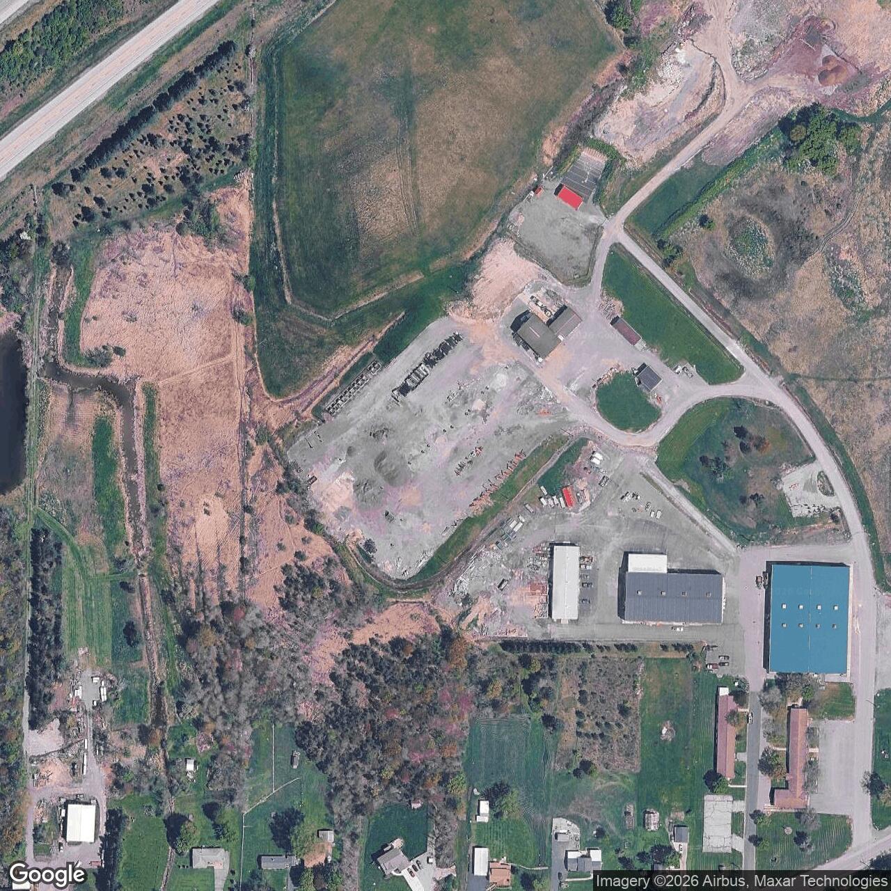 Current Google Satellite Image of Nike Site BU-52 Launch Area, New York