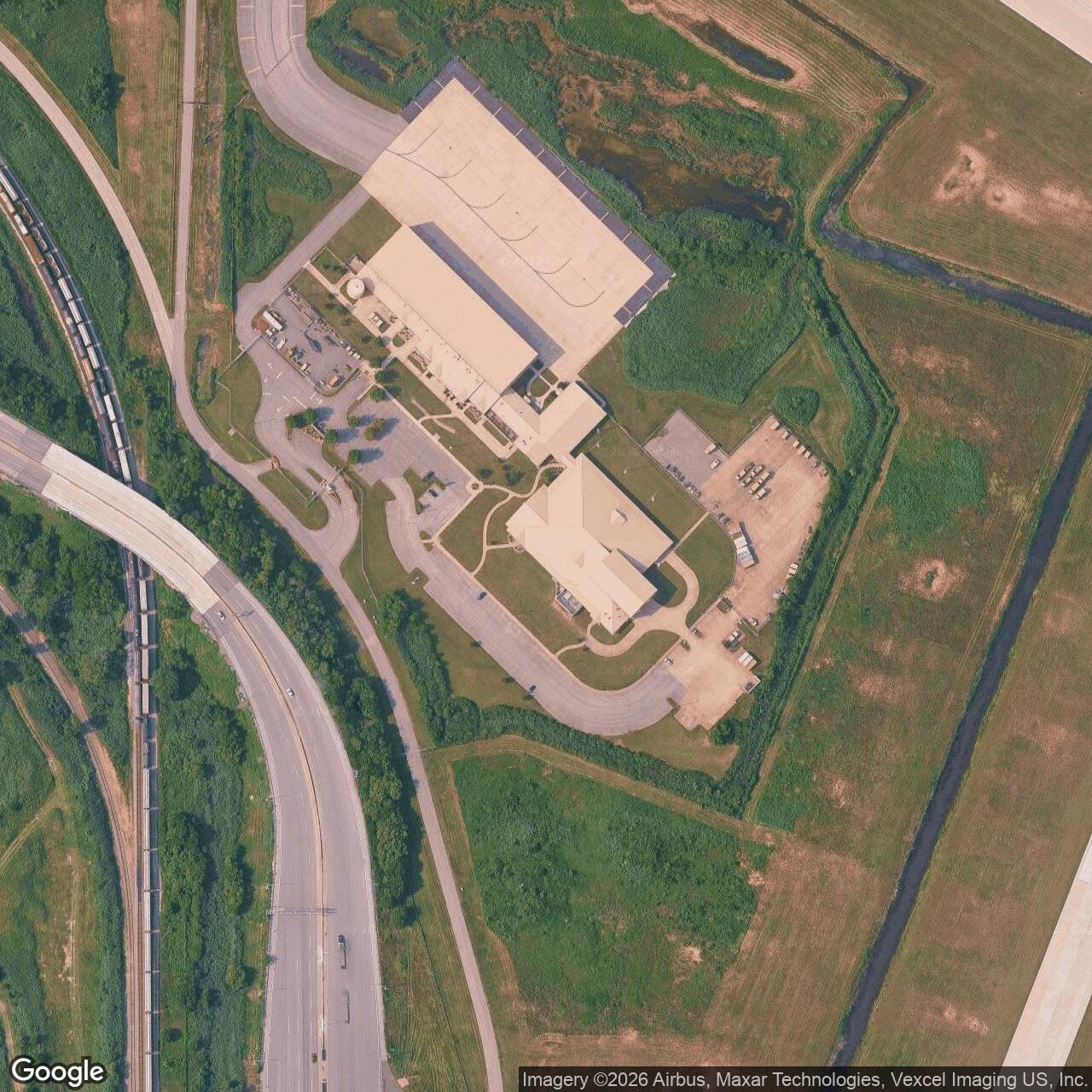 Current Google Satellite Image of Nike Site C-45L, Indiana