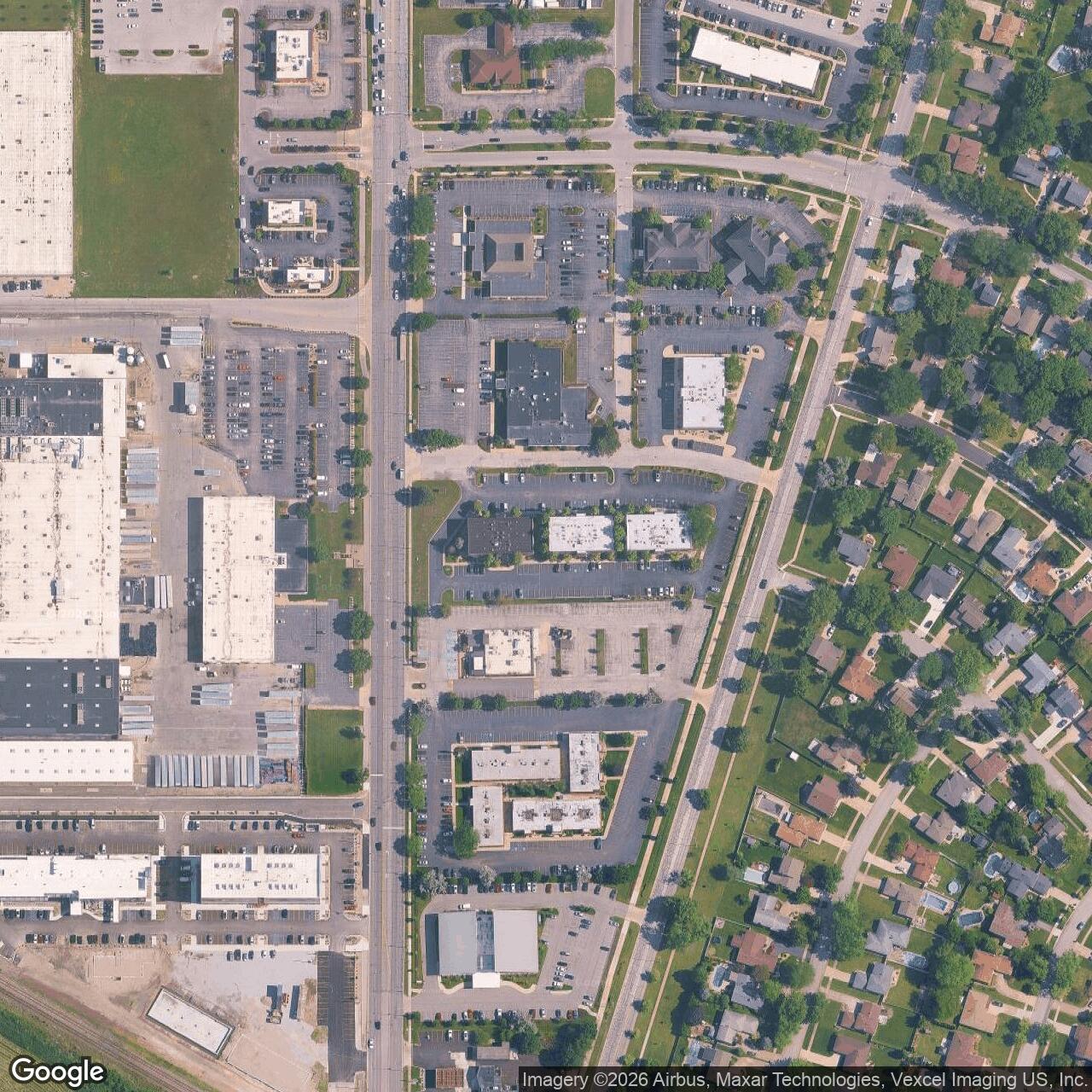 Current Google Satellite Image of Nike Site C-46C, Indiana