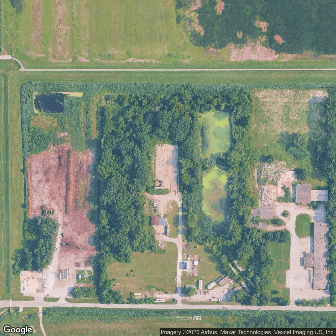 Current Google Satellite Image of Nike Site C-48L, Gary Indiana