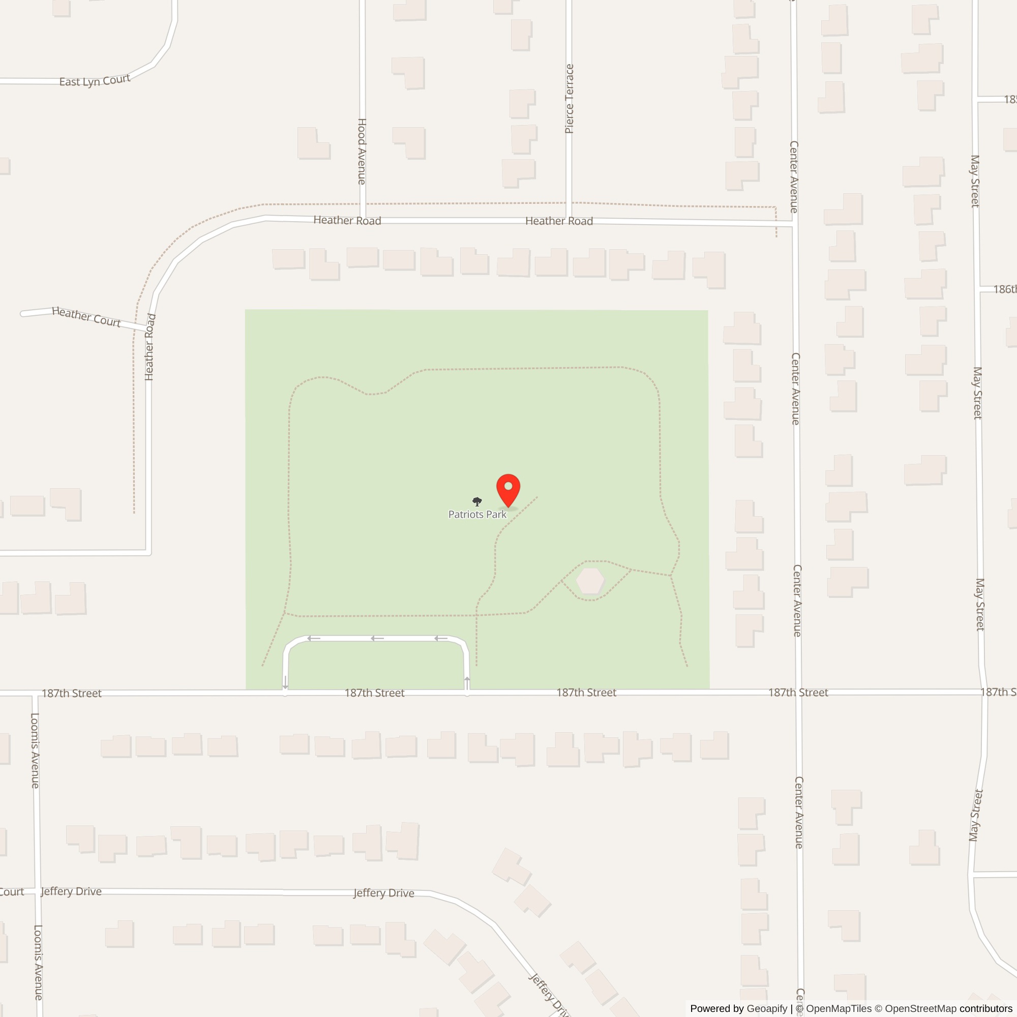 Map showing location of Nike Site C-49/50RC, Illinois