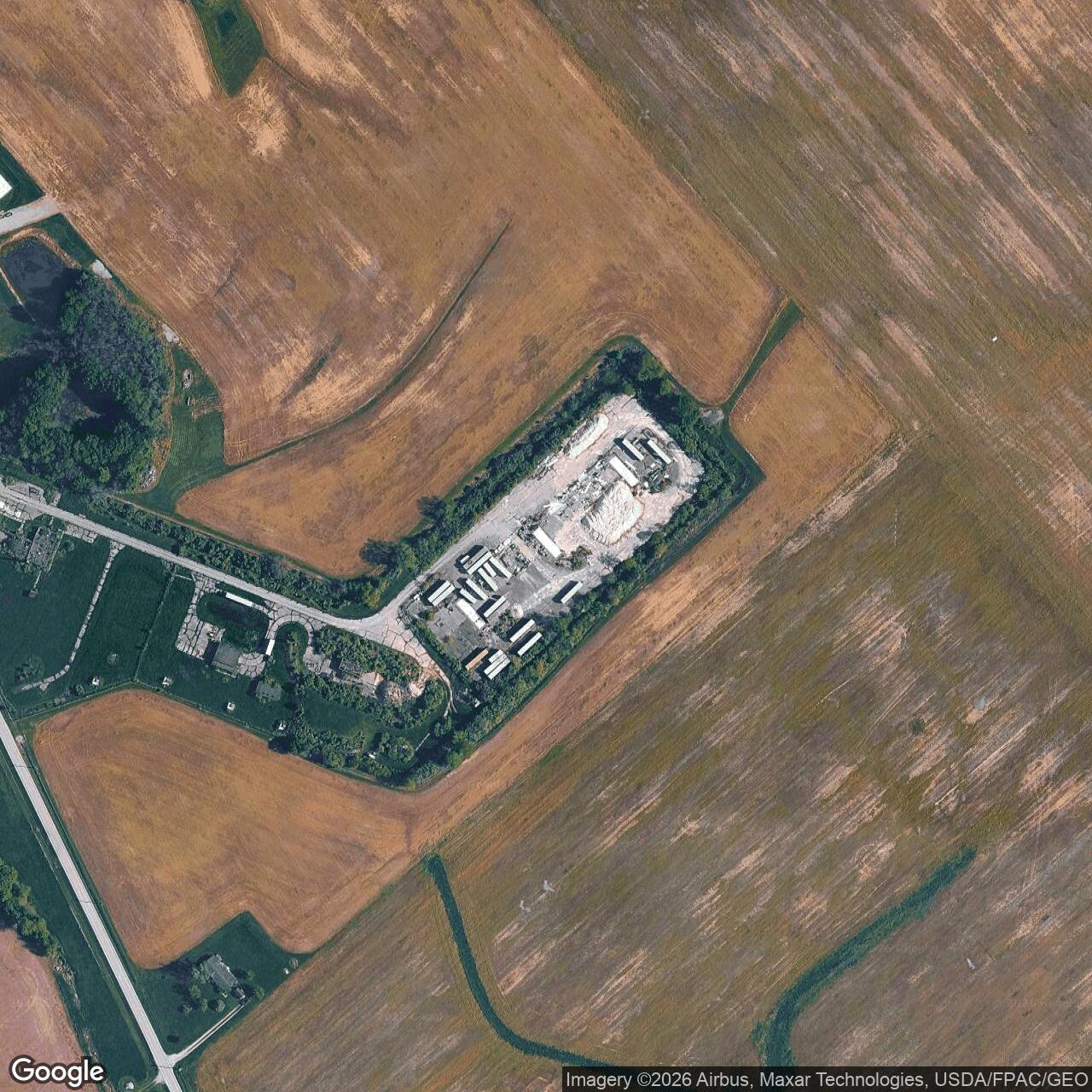 Current Google Satellite Image of Nike Site CD-27L, Ohio