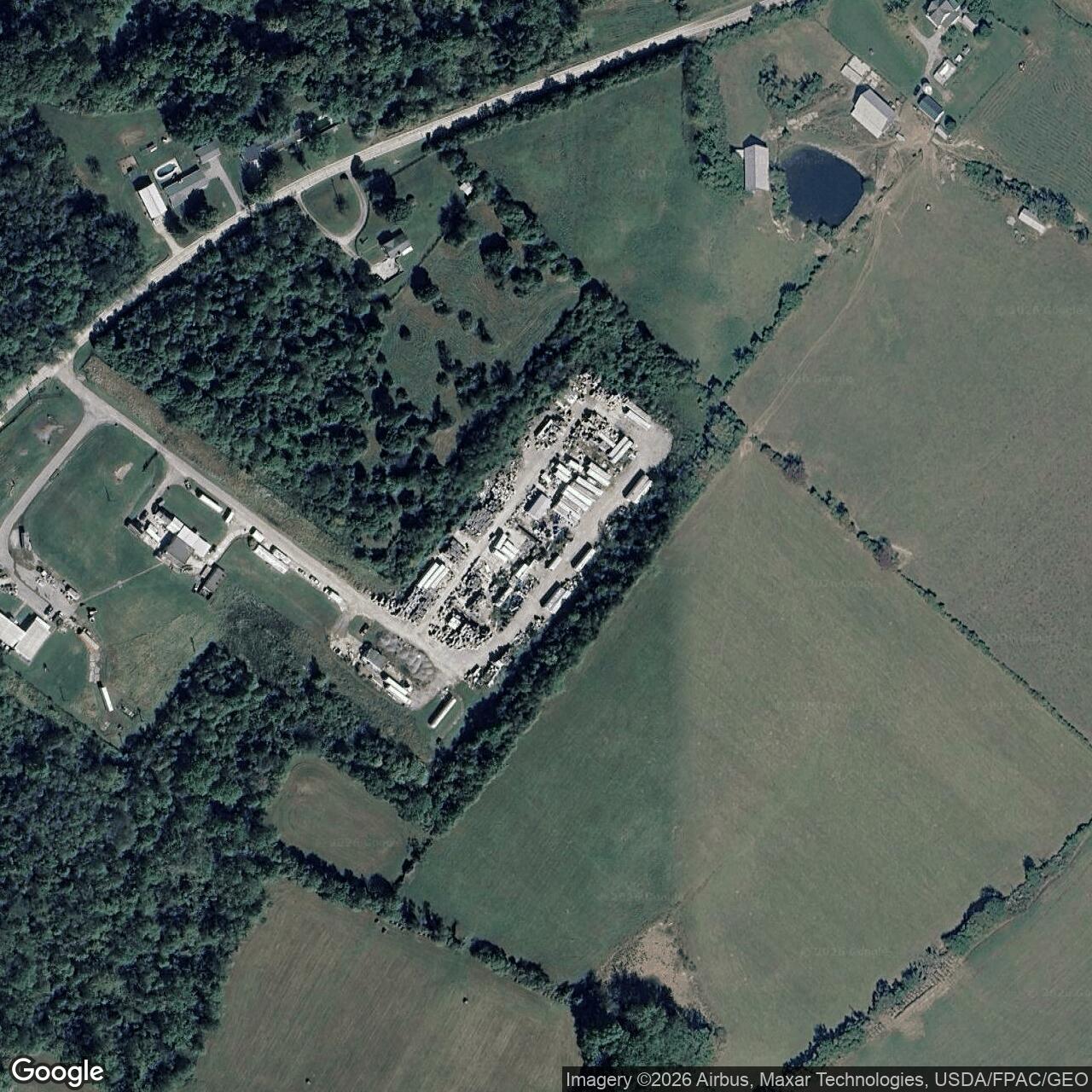 Current Google Satellite Image of Nike Site CD-46L, Ohio