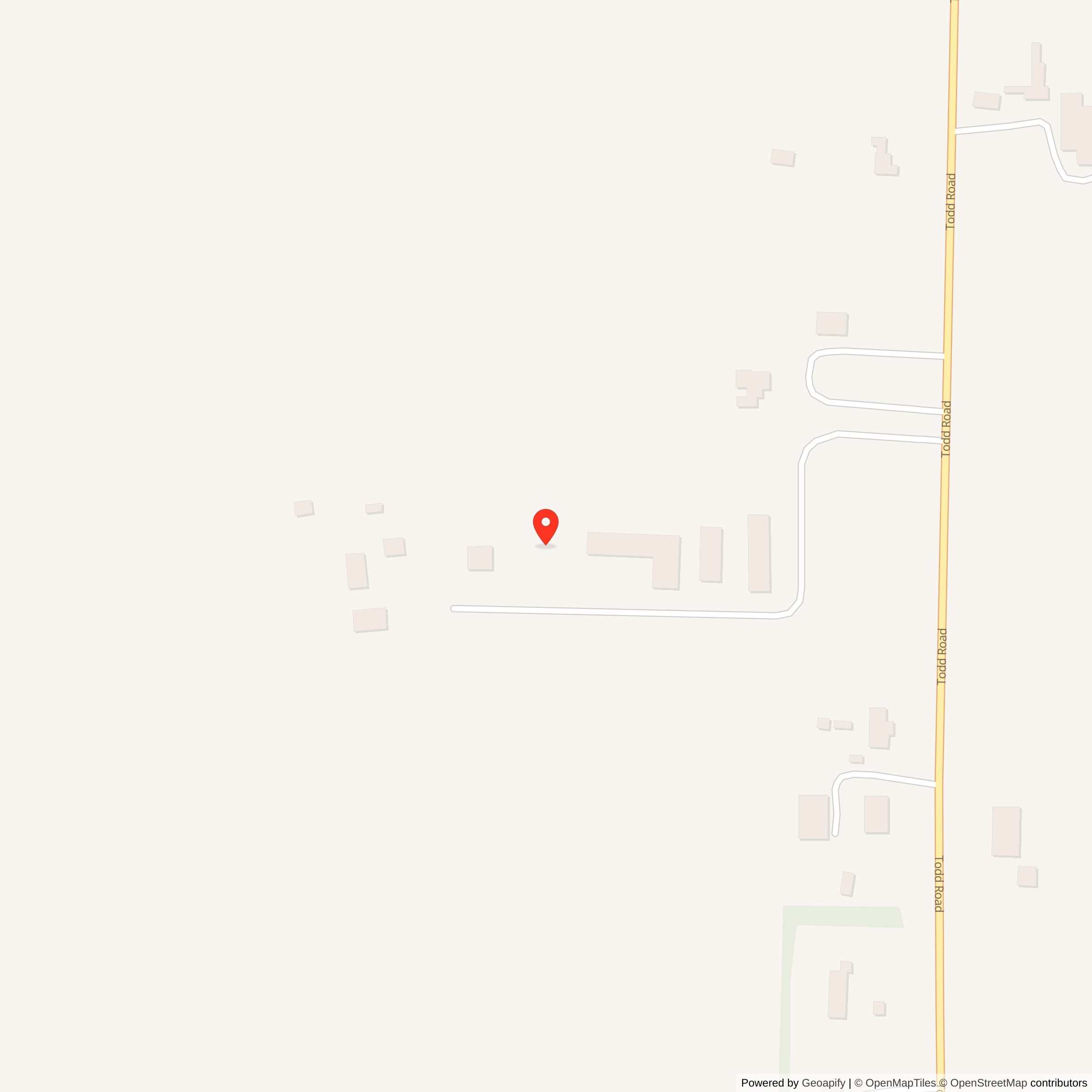 Map showing location of Nike Site CD-78C, Ohio
