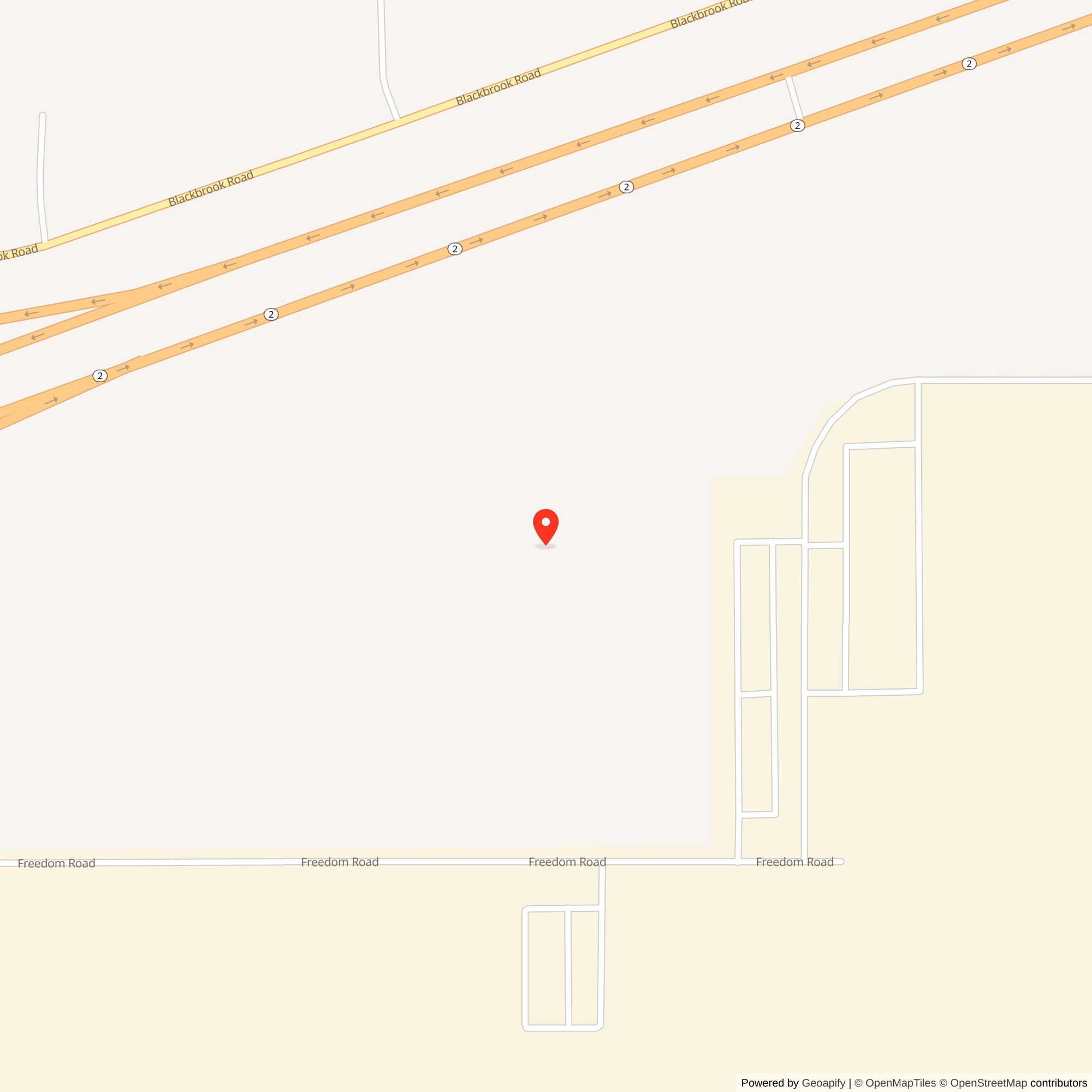 Map showing location of Nike Site CL-11C, Ohio