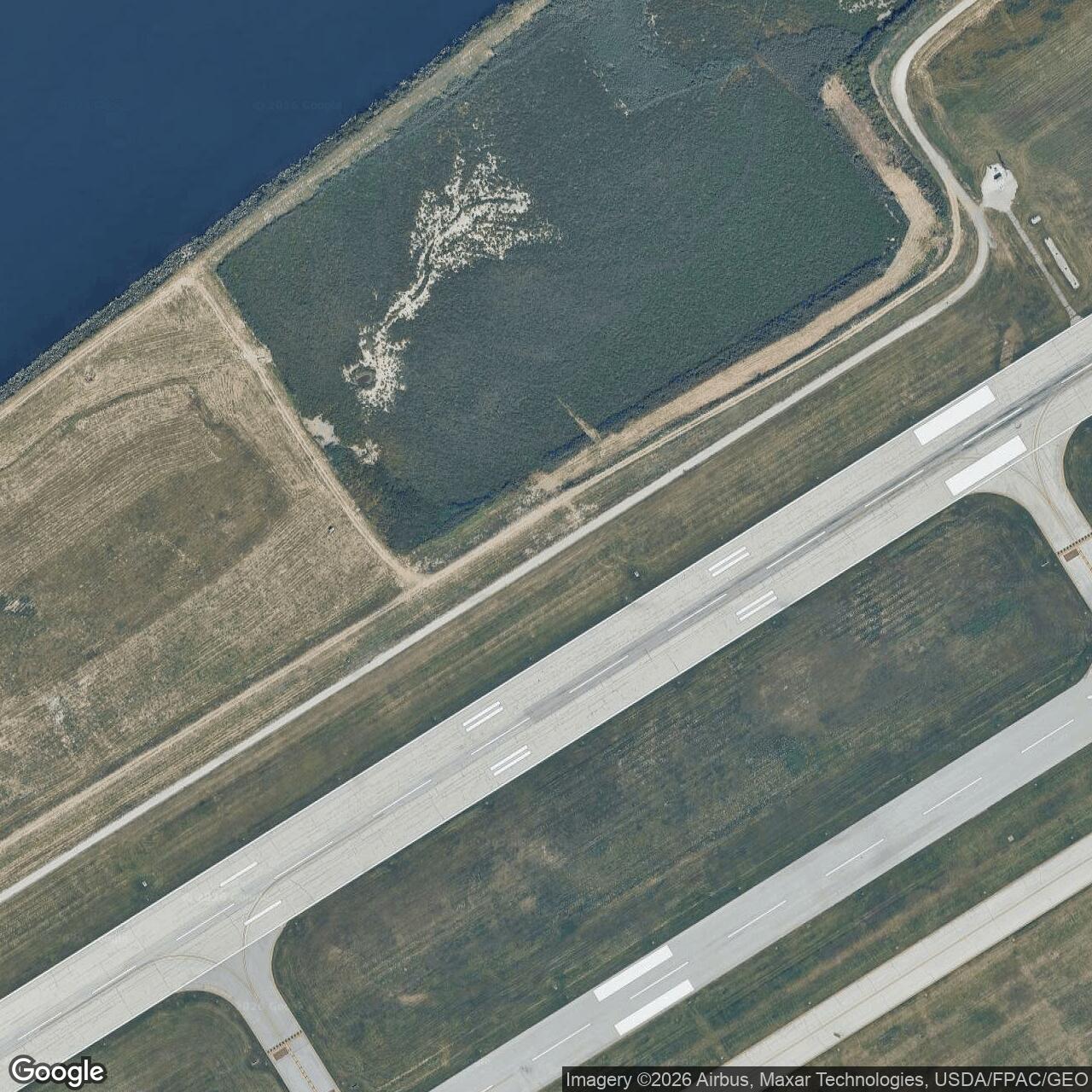 Current Google Satellite Image of Nike Site CL-67L, Ohio