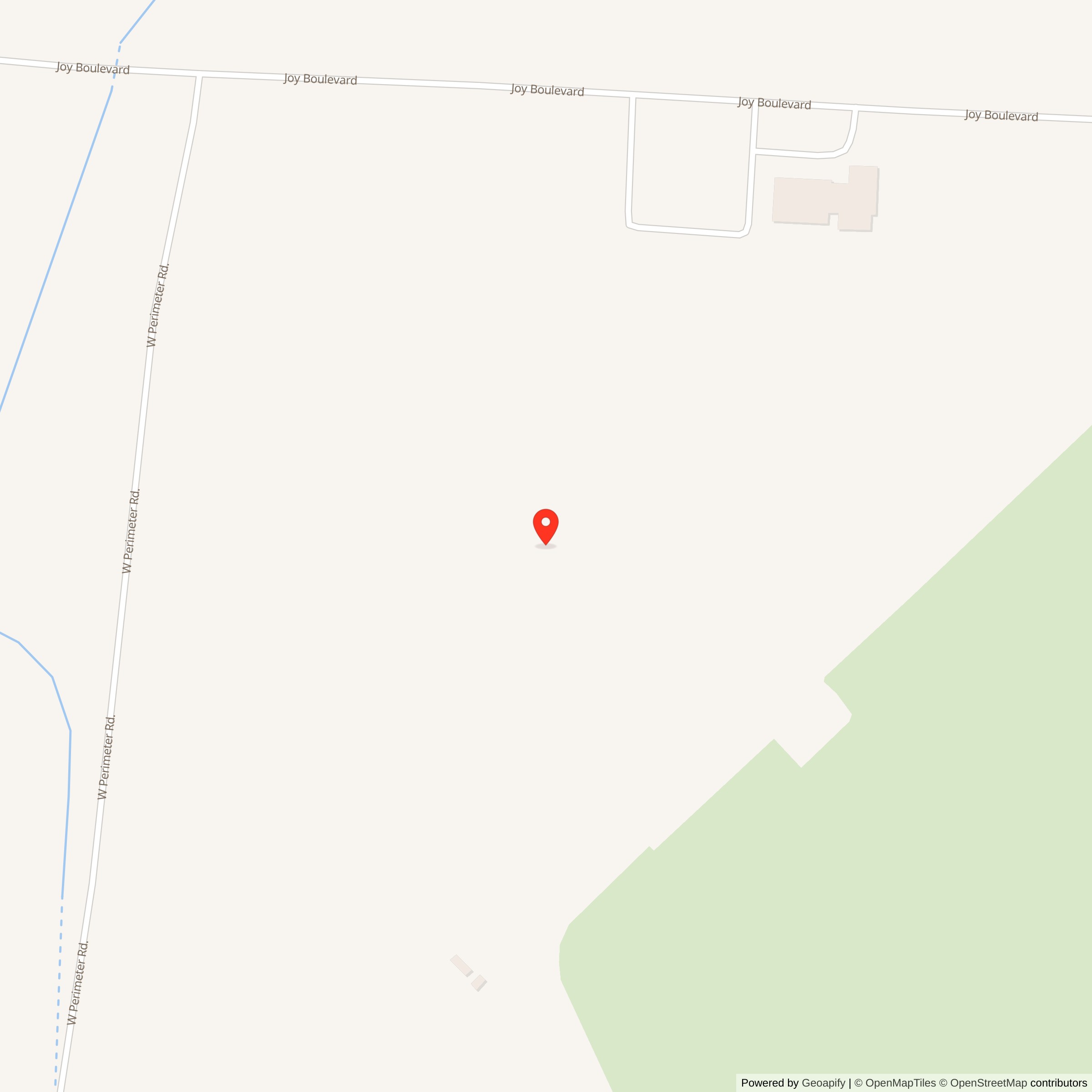 Map showing location of Nike Site D-14C, Michigan