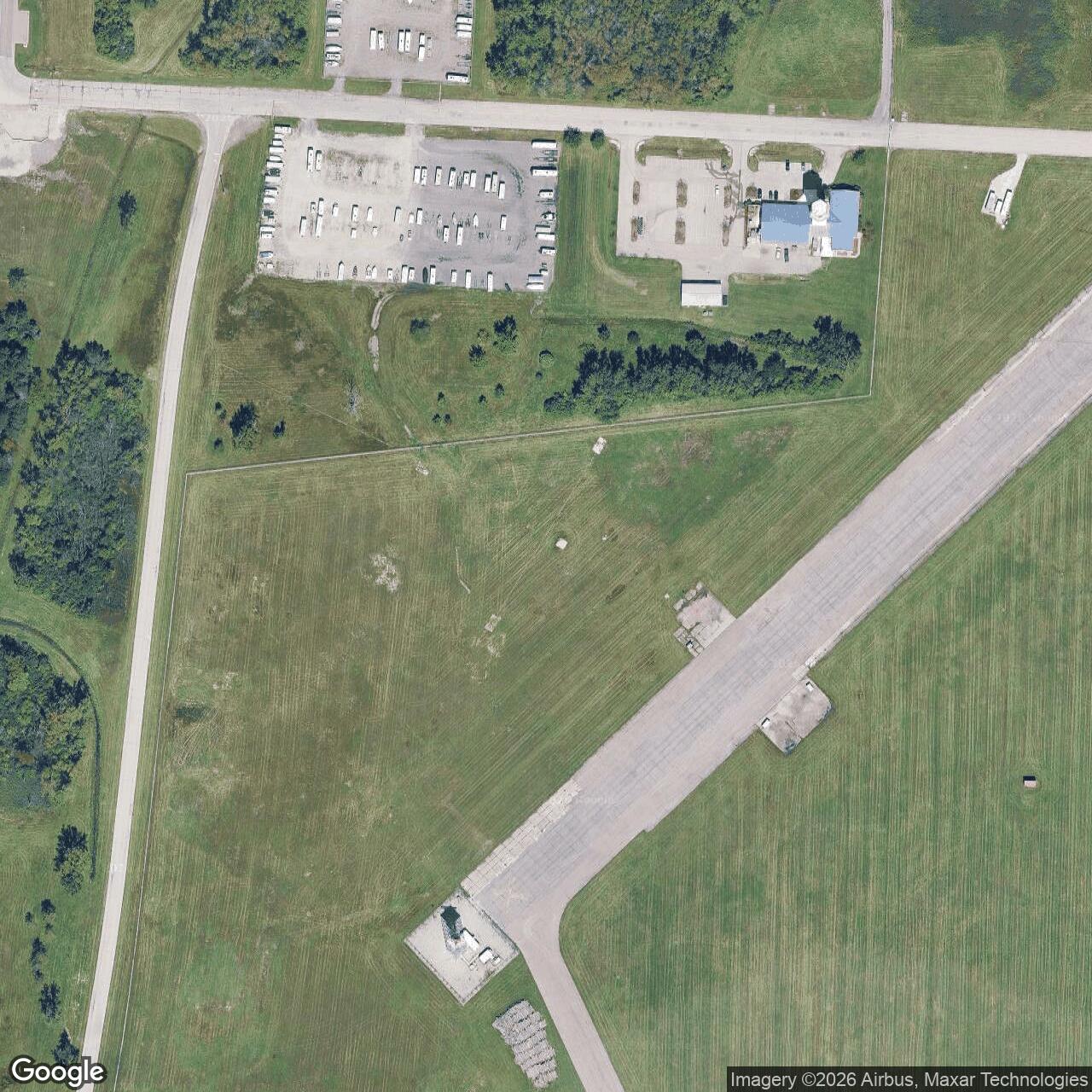 Current Google Satellite Image of Nike Site D-14C, Michigan