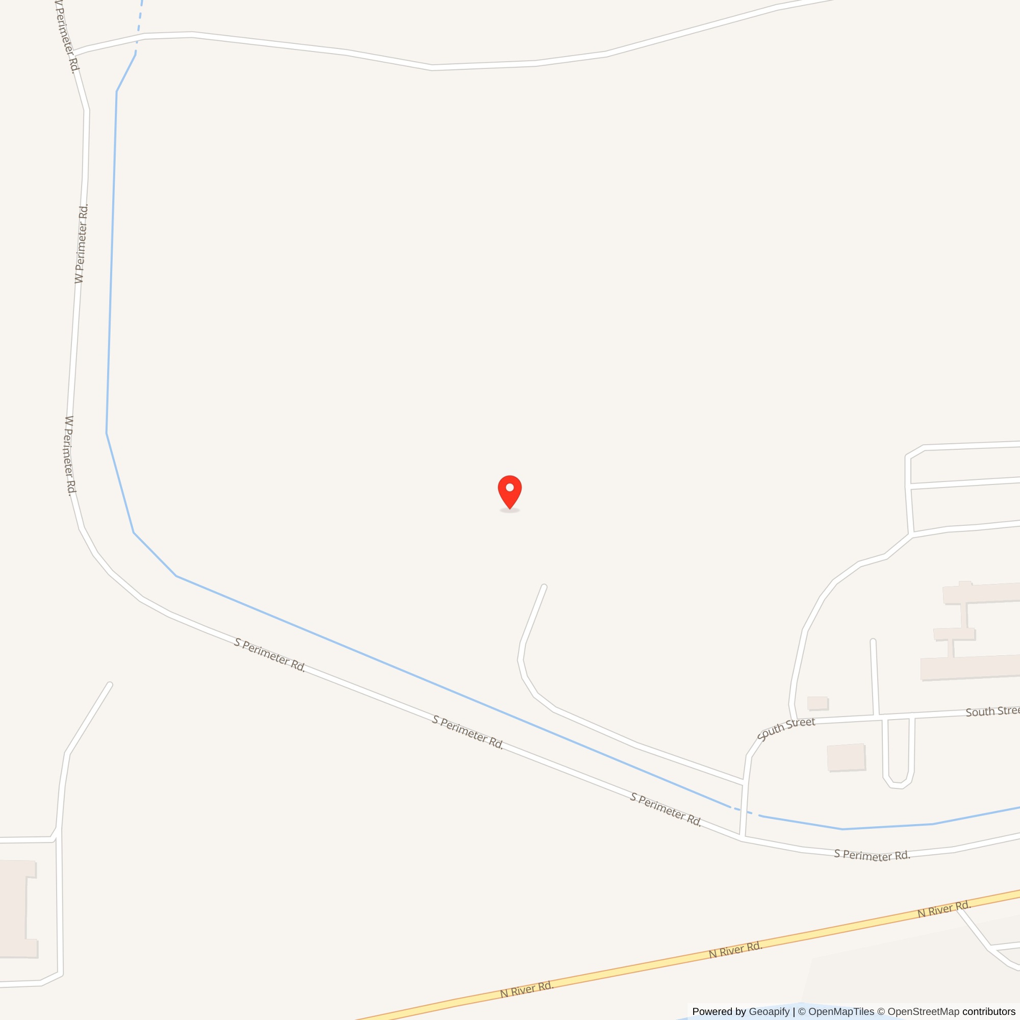 Map showing location of Nike Site D-14L, Michigan
