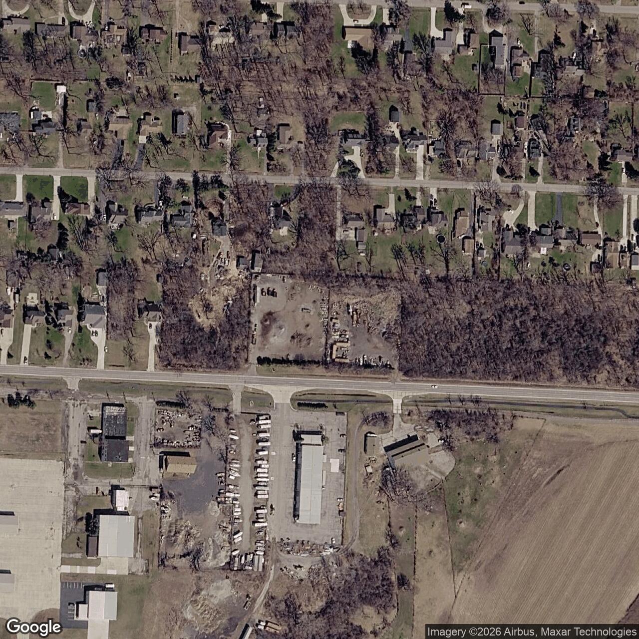 Current Google Satellite Image of Nike Site D-51C, Michigan