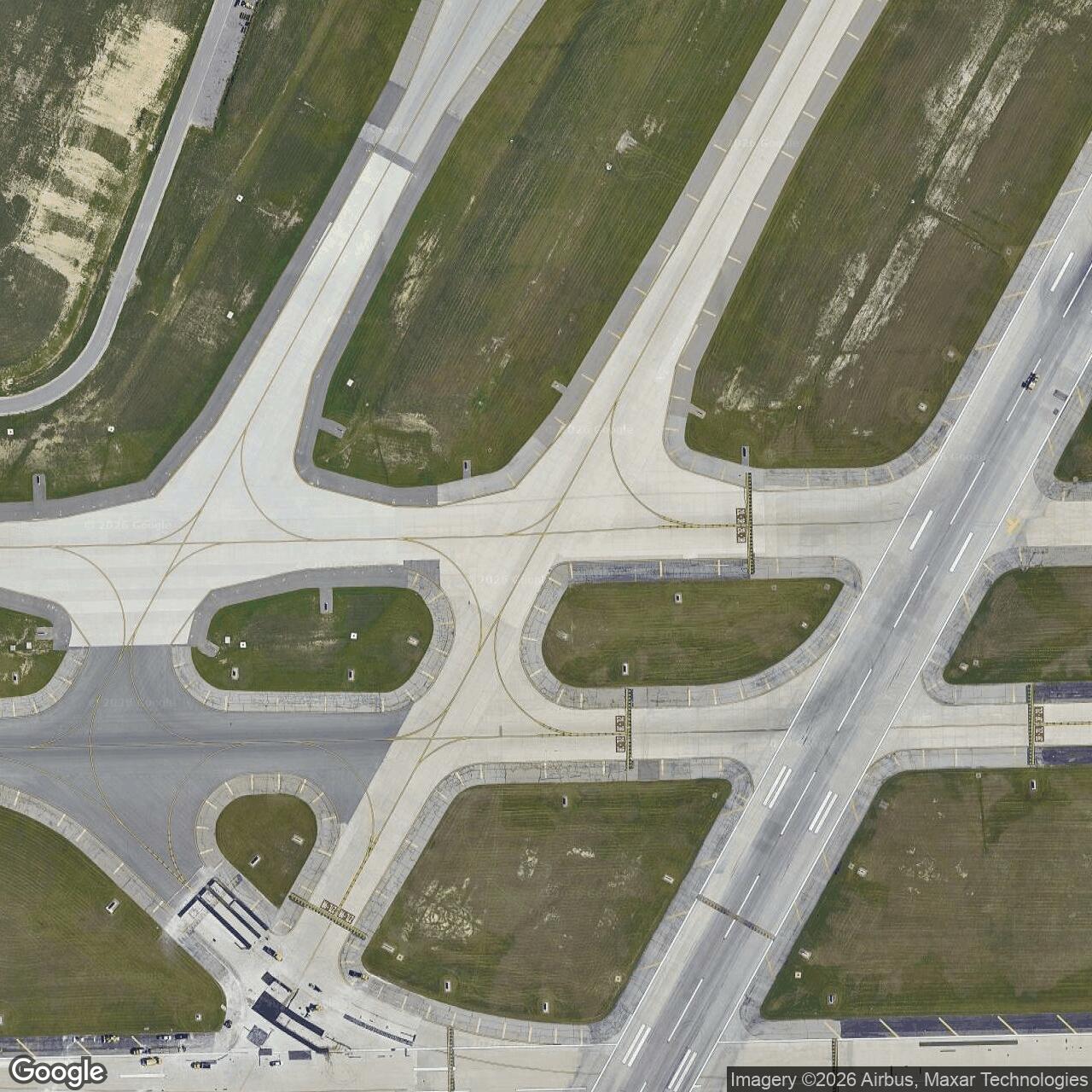 Current Google Satellite Image of Nike Site D-61L, Michigan