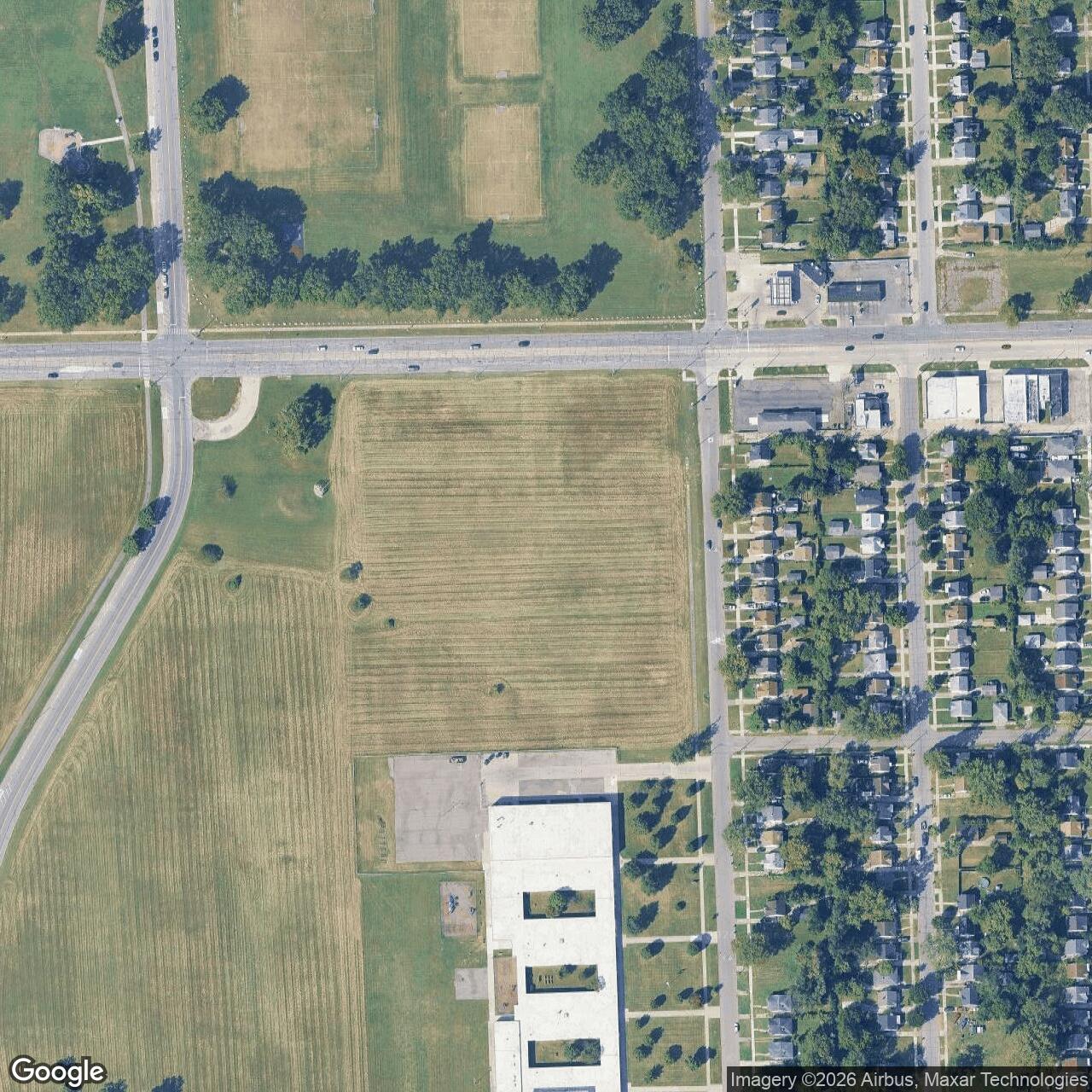 Current Google Satellite Image of Nike Site D-69C, Michigan