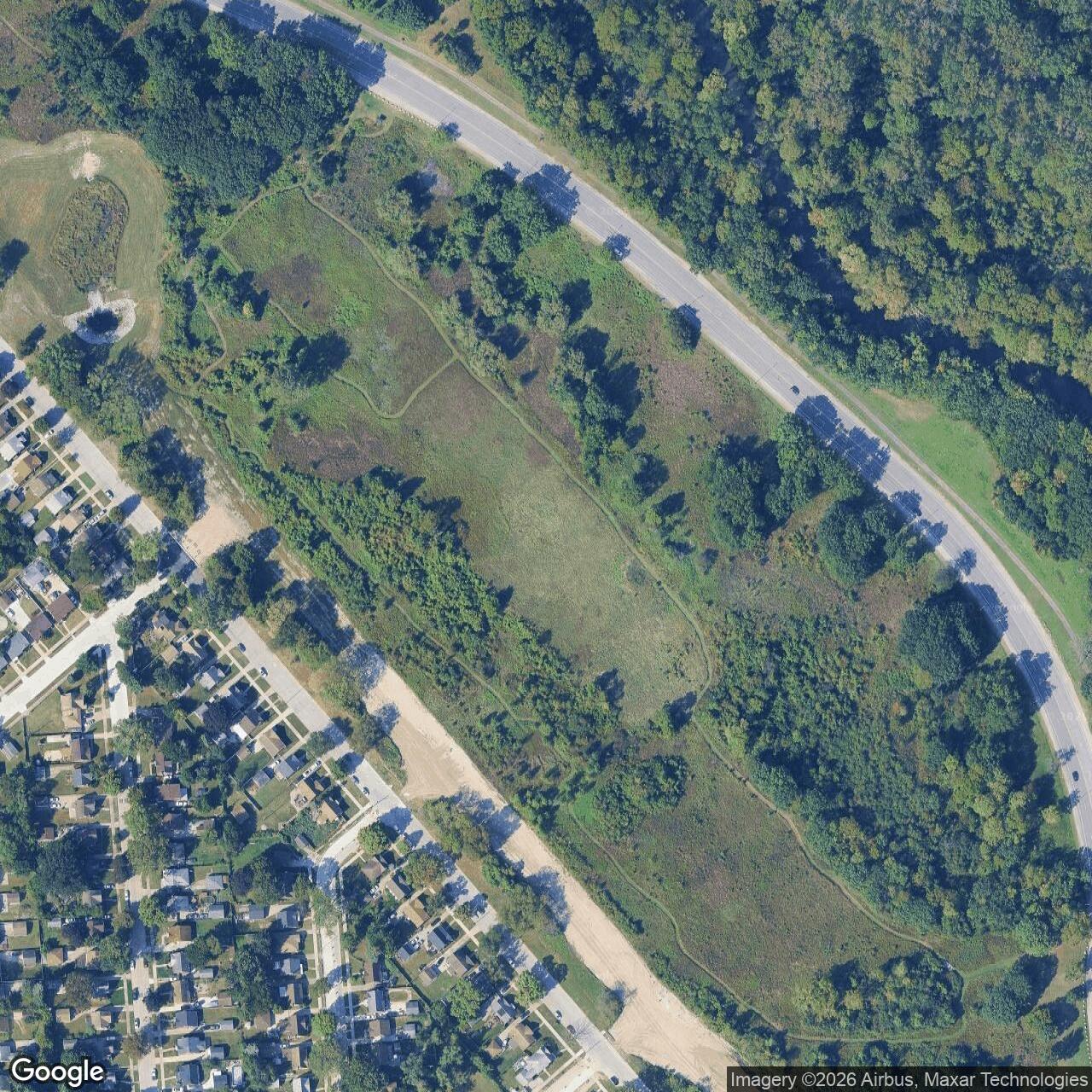 Current Google Satellite Image of Nike Site D-69L, Michigan