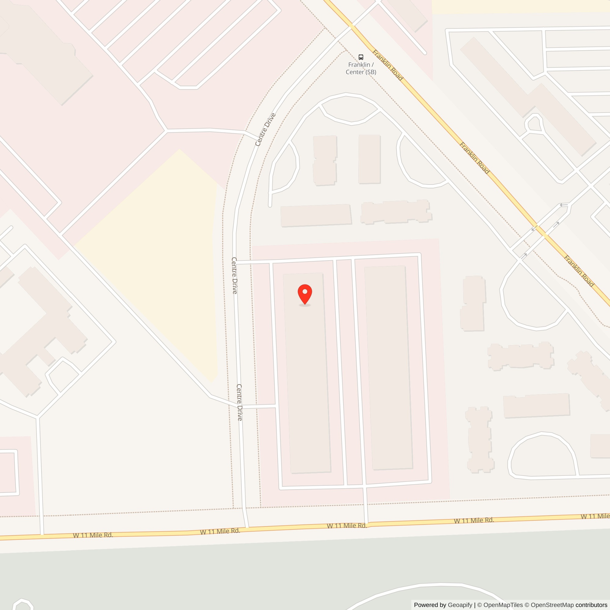 Map showing location of Nike Site D-86C, Michigan