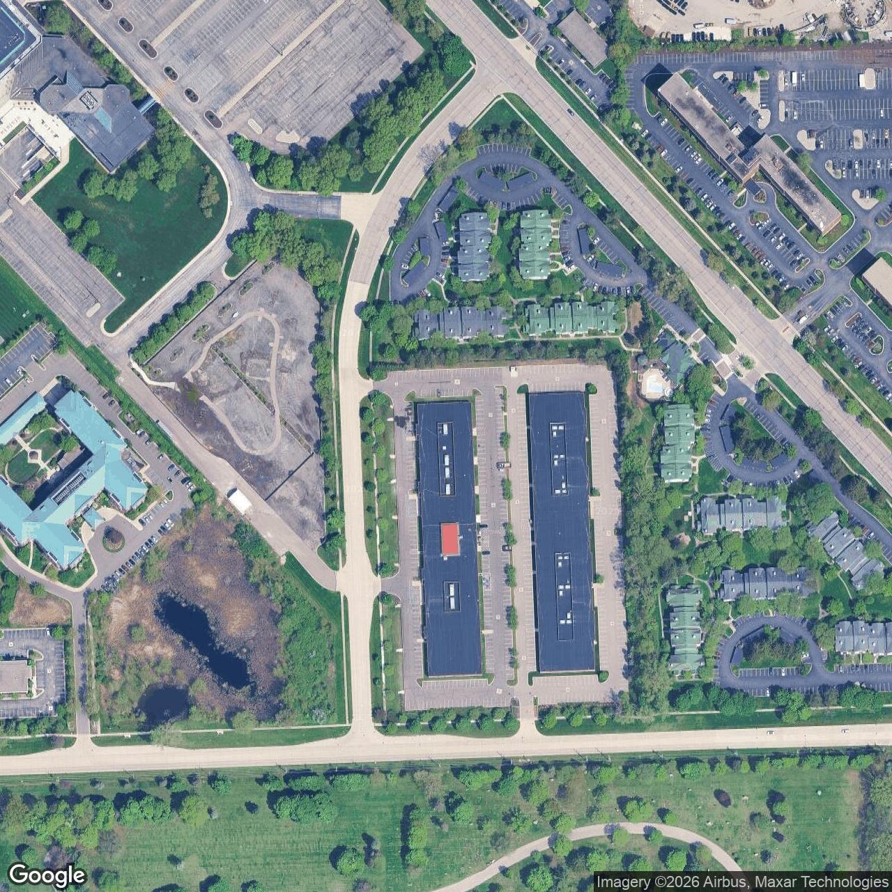 Current Google Satellite Image of Nike Site D-86C, Michigan