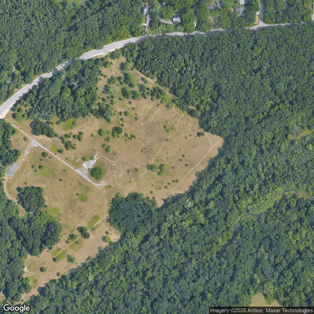 Current Google Satellite Image of Nike Site D-87L, Michigan