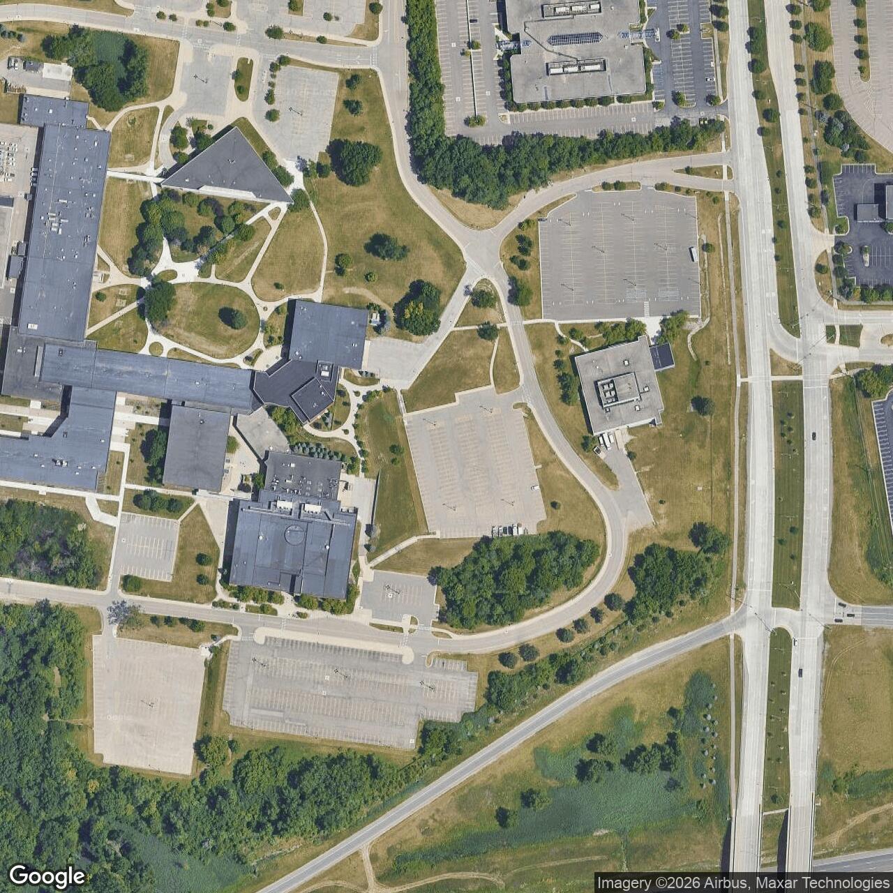 Current Google Satellite Image of Nike Site D-97C, Michigan