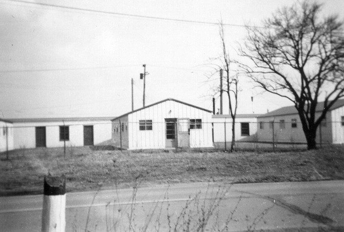 Barracks area - Late 1950's.  
