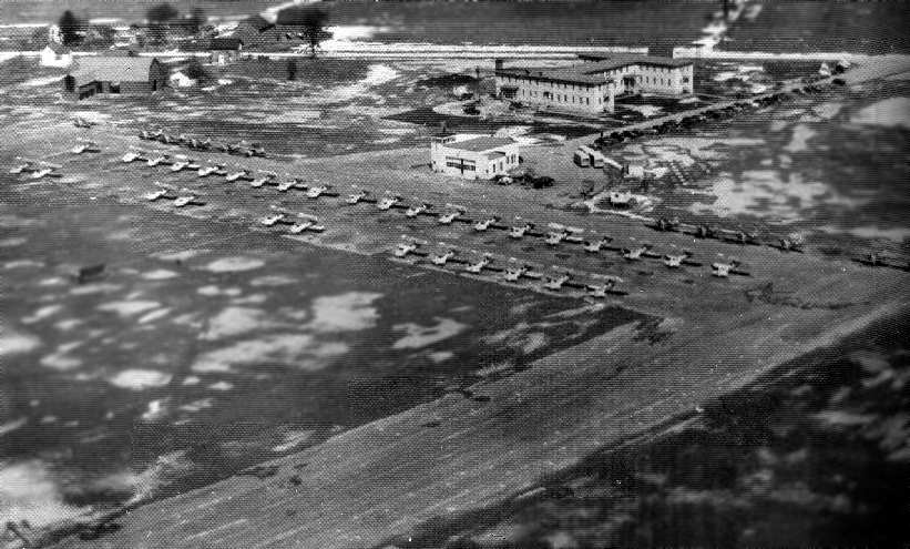 Newport Naval Air Station sometime during WWII