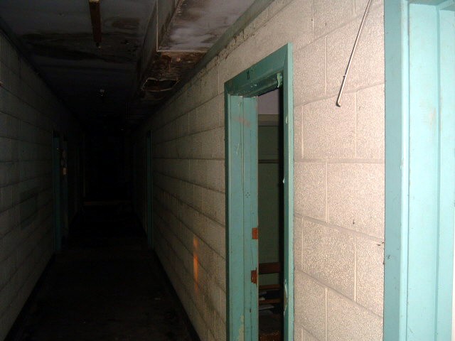 Fall 2007 - This is a picture of the hallway in the other half of the building