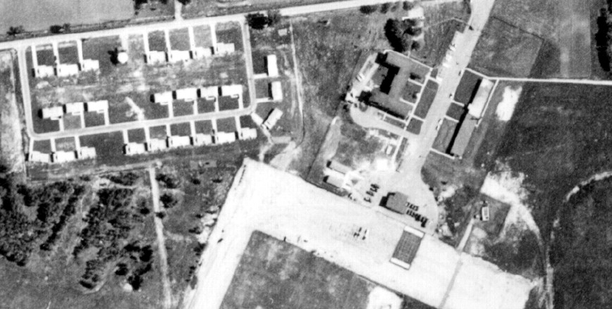 D-57/58 Administration and Housing as seen in 1961.