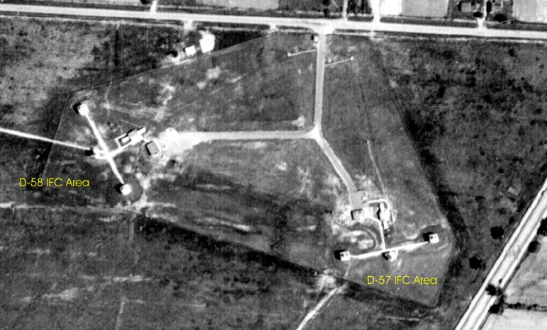 D57 and D-58 IFC areas as seen in 1961