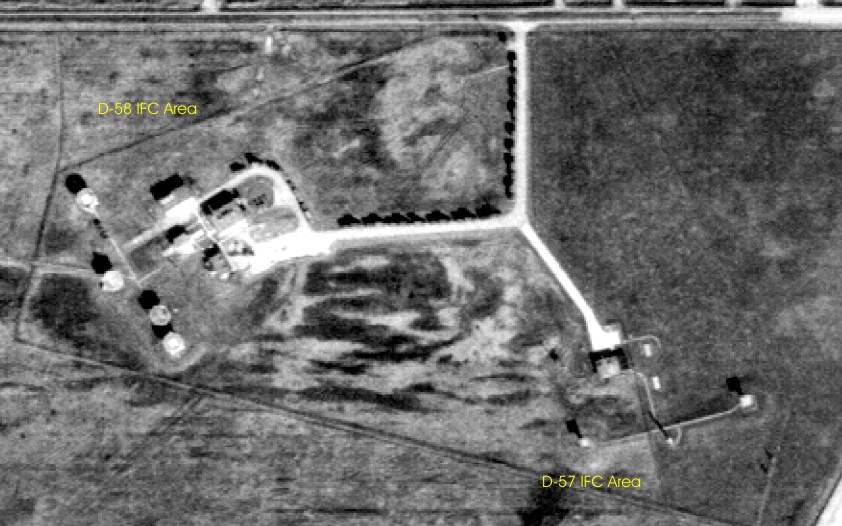 The D-57 and D-58 IFC areas as seen in 1981