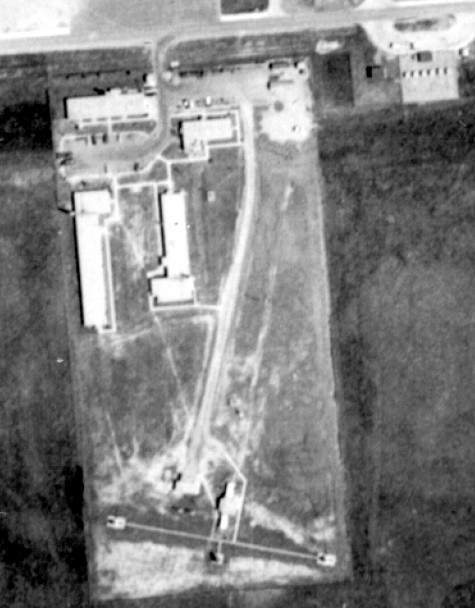 D-61 IFC Area as it appeared in 1961. The area to the North is the Michigan Air National Guard Ramp.