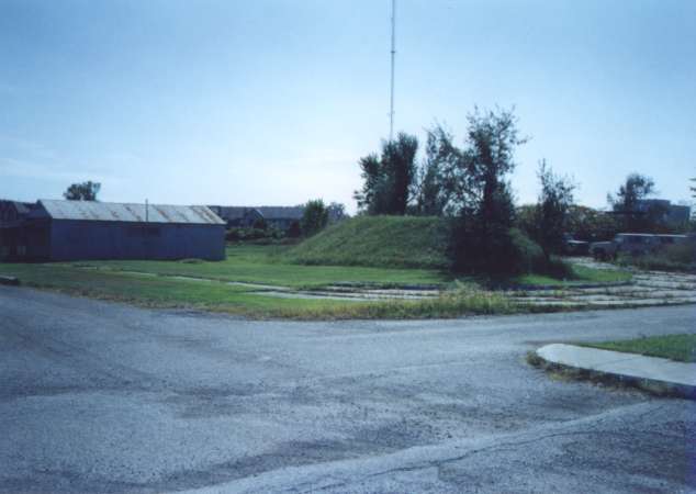 Location of Acid Fueling building (surrounded by berm)