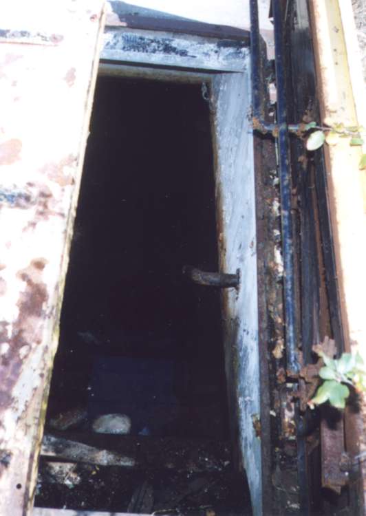 View into flooded Magazine