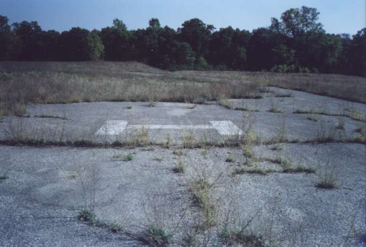 The helo pad